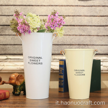 vaso di ferro vaso di fiori vaso di ferro artigianato decorativo